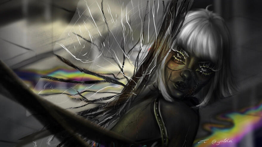 "A7153 Hero Shot", Procreate (2022)
