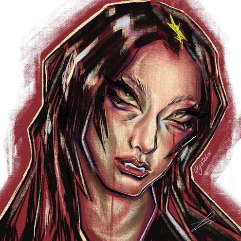 "Self Portrait" Procreate, (2026)