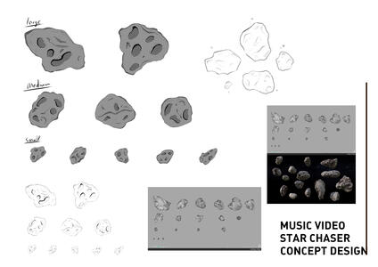 Star Chaser Asteroid Concept Art