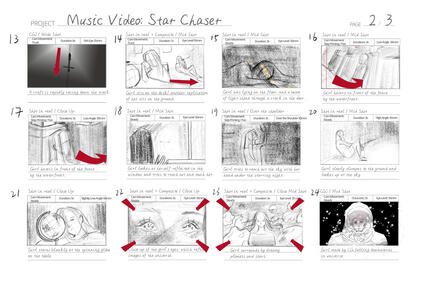 Star Chaser Storyboard 2