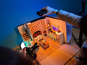 Mama&#39;s Pizza, Filming