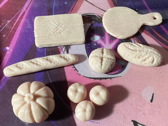 Mama&#39;s Pizza, Polymer Clay