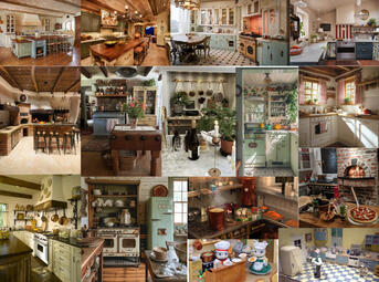 Mama's Pizza, Mood Board