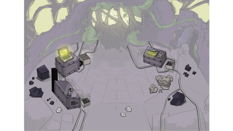 Broken Castle Foreground