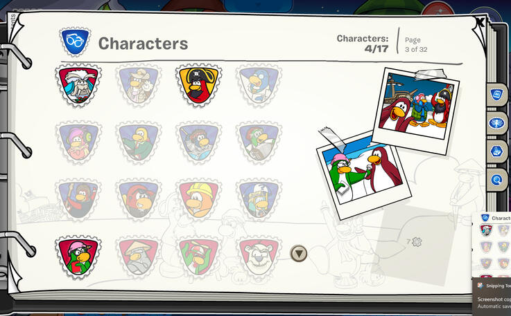 Character Mascot Stampbook