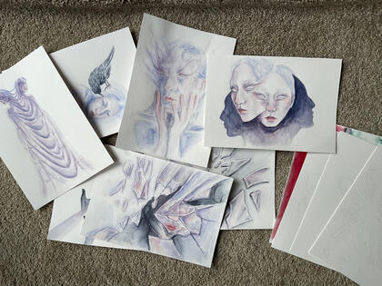 Unused Paintings