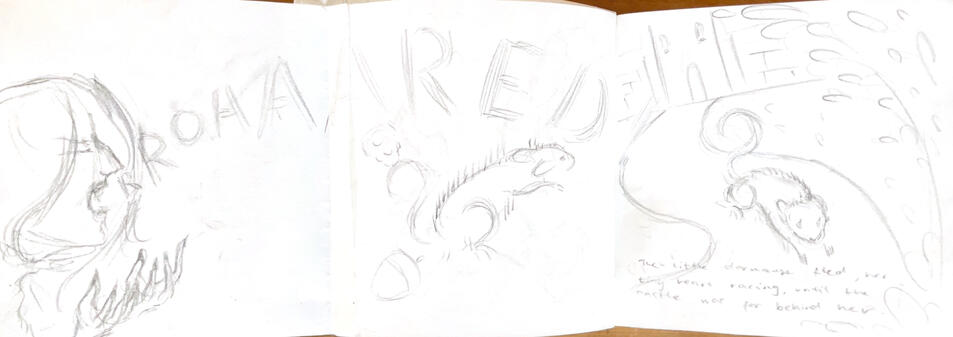 The Little Visitor Dummy Book