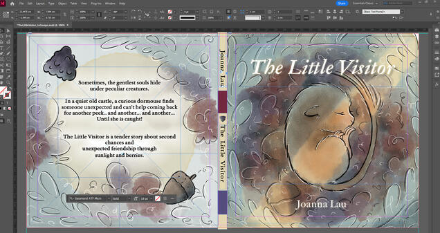 The Little Visitor TVPaint Cover