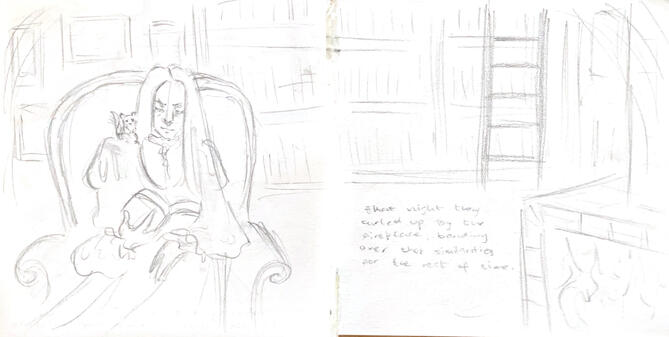 The Little Visitor Dummy Book