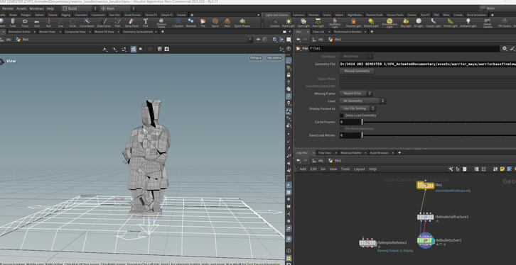Go, Houdini Simulation
