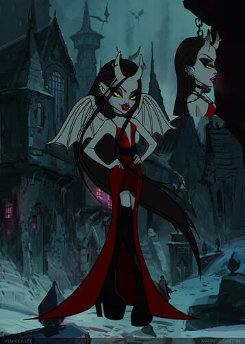 Revenge Character Concept 2