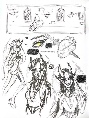 Revenge Character Sketch 2
