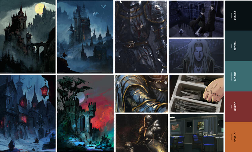 Revenge Moodboard 2