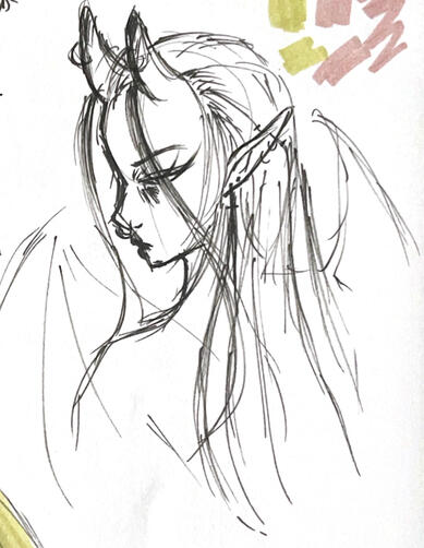 Revenge Character Sketch 1