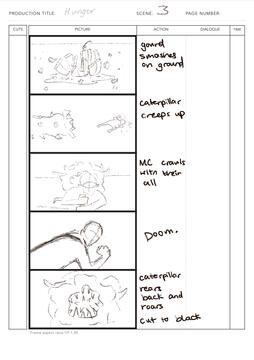 Hunger Storyboard 7