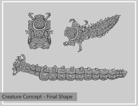 Creature Concept by Joelle Burt