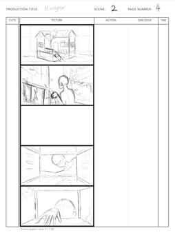 Hunger Storyboard 3