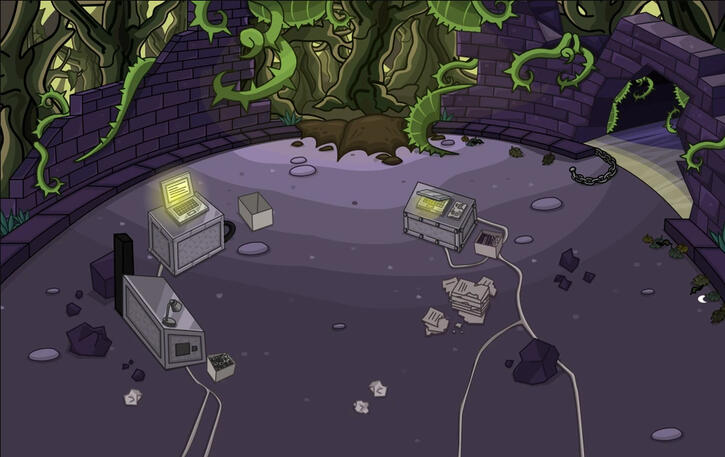 Broken Castle Entrance