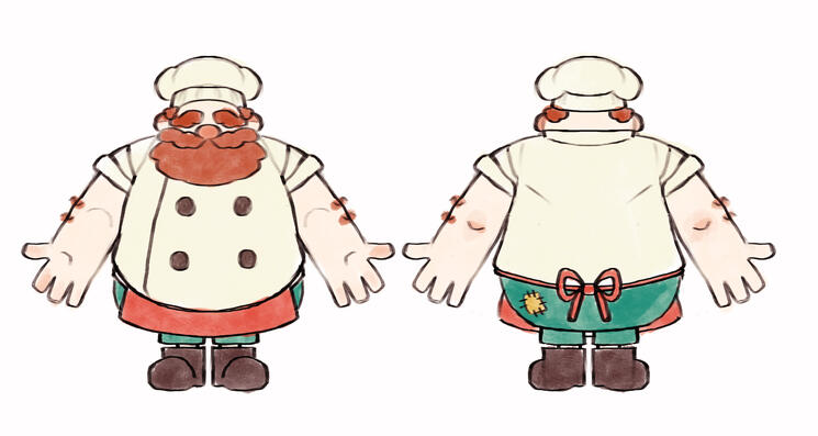 Character Concept Art by Joelle Burt